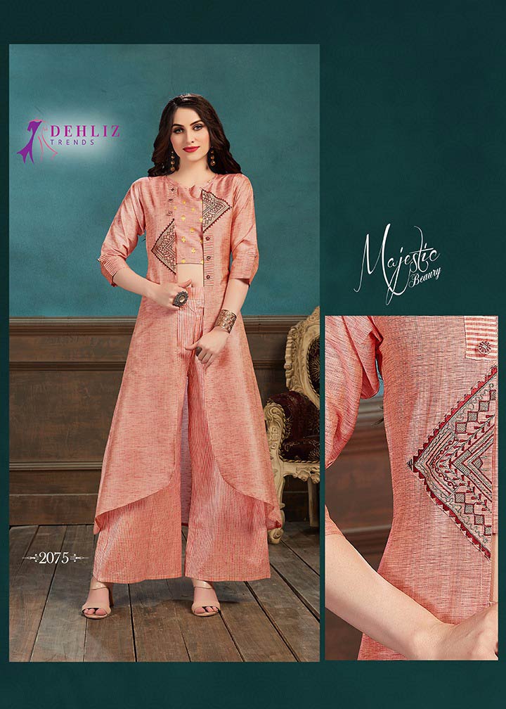 Dehliz Trends Selfie Vol-3 Fancy Linen Silk Kurti Dehliz Trends Selfie Vol-3 Fancy Linen Silk Kurti